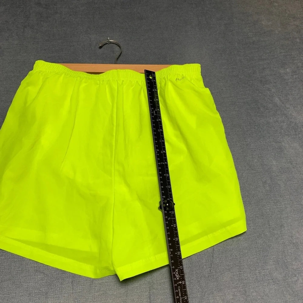 Nike Dri-FIT Flex Stride Running Shorts Men 2XL Volt Yellow Brief-Lined Athletic